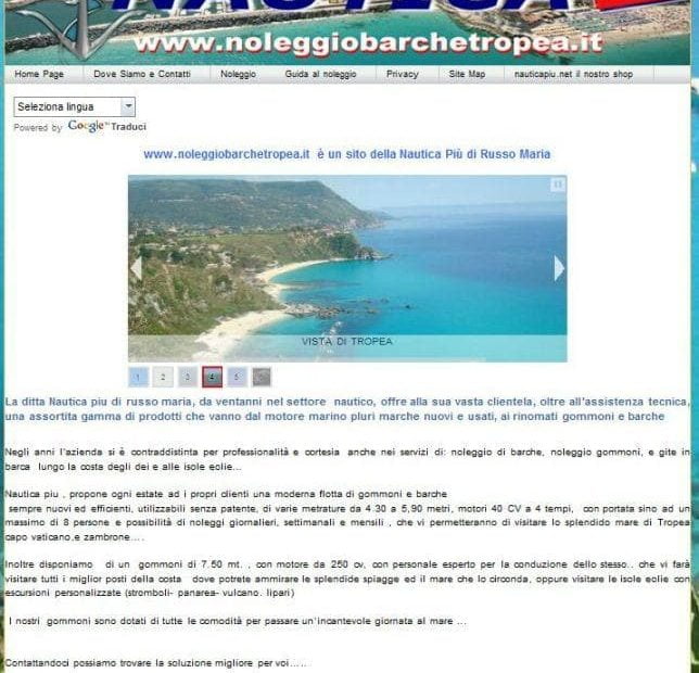 noleggiobarchetropea